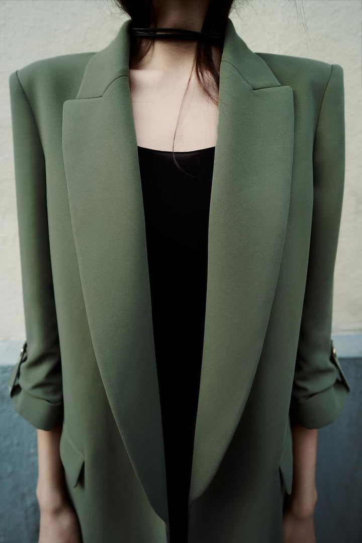 Brit & Boho™ I Hany Blazer with  Rolled-Up Sleeve Brit & Boho | Fashion & Boutique