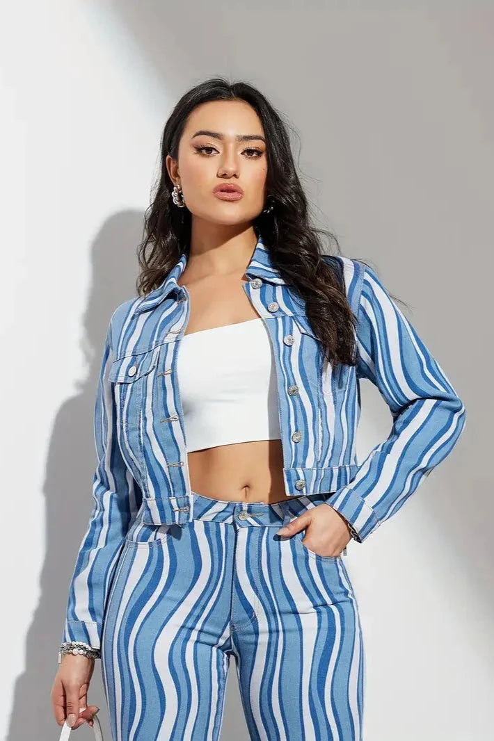Brit & Boho™️ Steph I Two - Piece Denim Jacket Brit & Boho | Fashion & Boutique