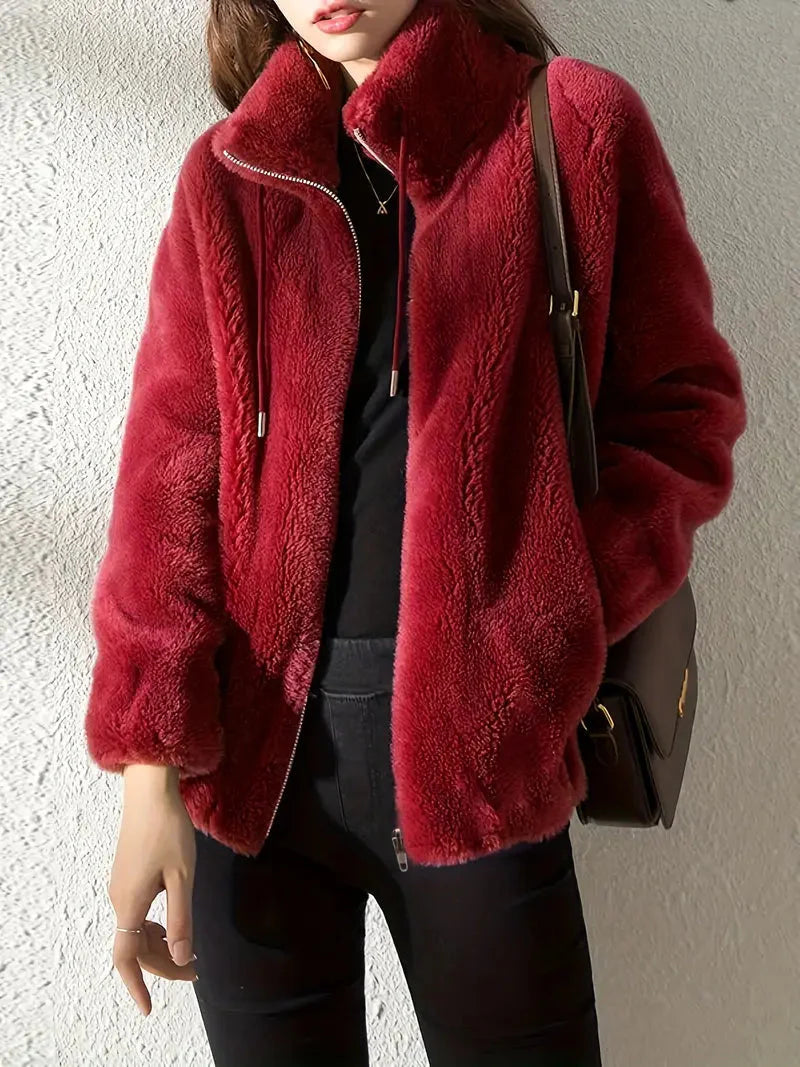 Brit & Boho™ I Sofia Drawstring Teddy Coat Brit & Boho | Fashion & Boutique