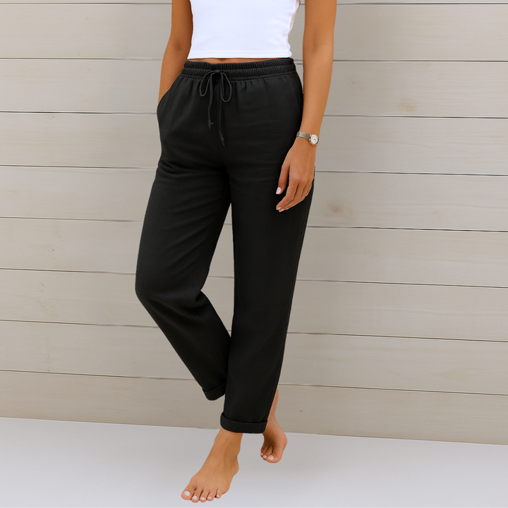 Lori | Premium Breathable Pants with Elastic Waist