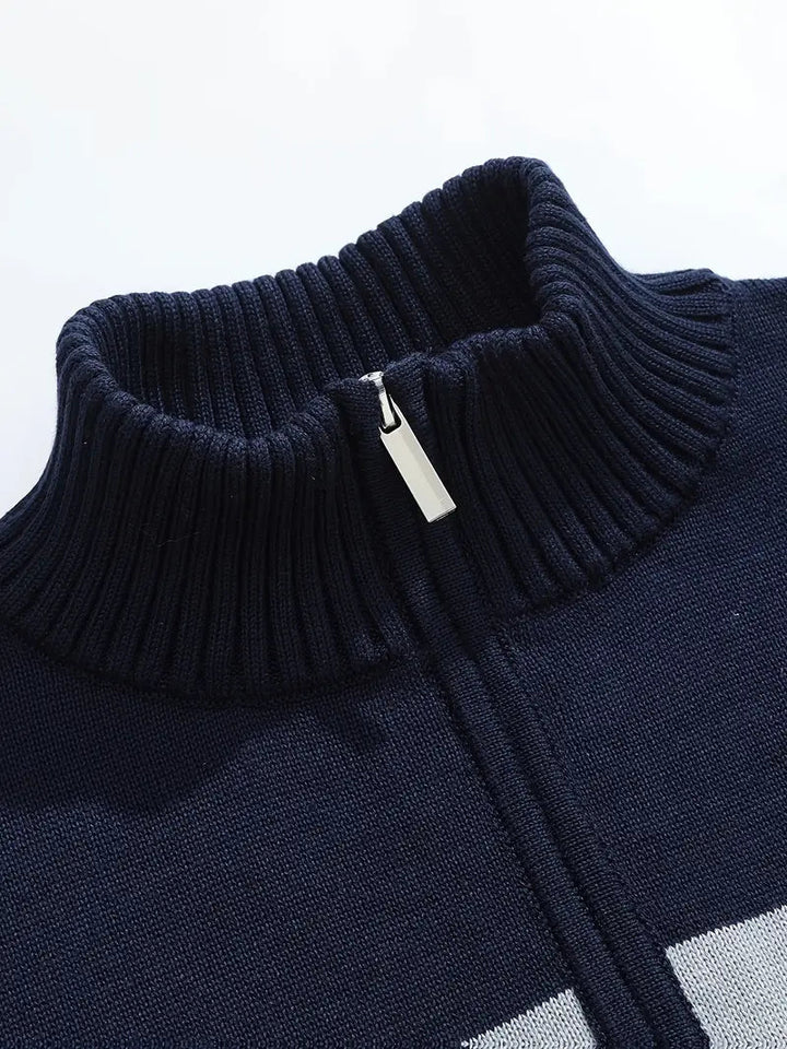 Brit & Boho™️ | The Luxe Colorblock Quarter Zip Brit & Boho | Fashion & Boutique