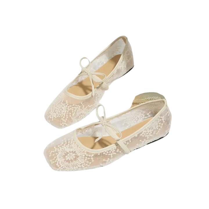 CANDACE™ – Elegant Square Toe Ballet Flats
