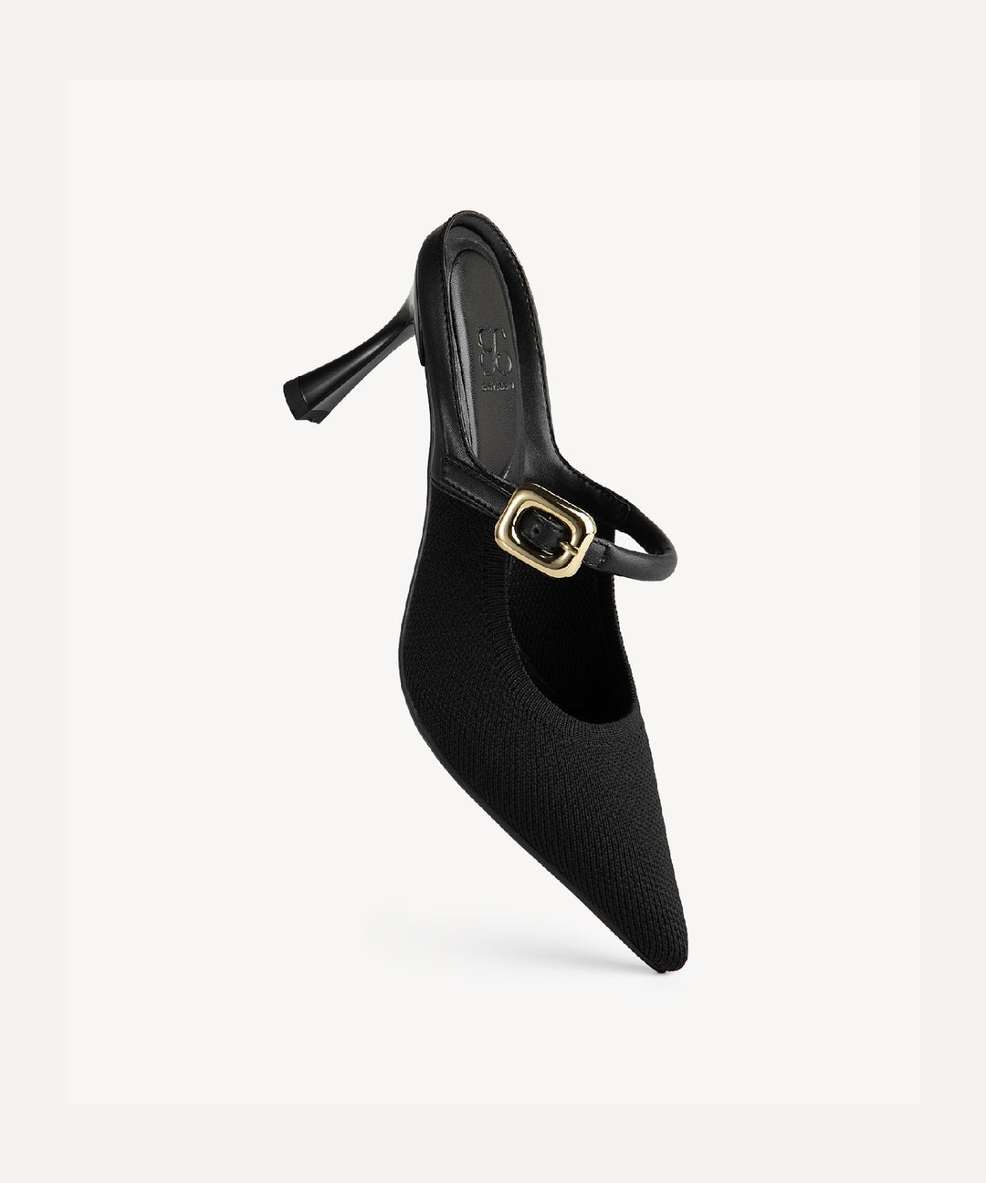 Brittanny Pointed Toe Heeled Mule