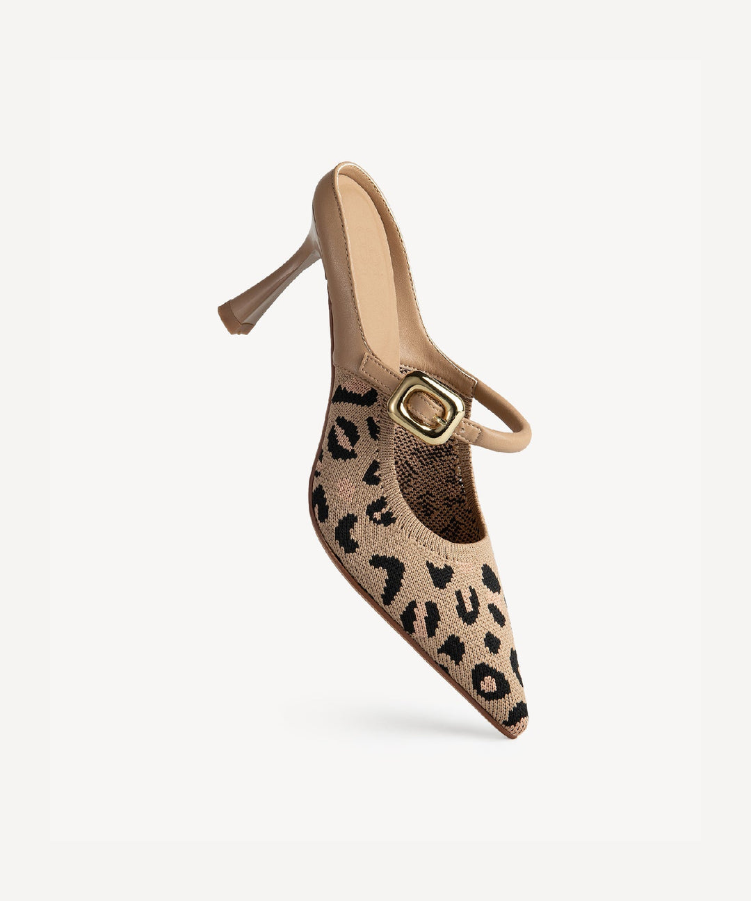 Brittanny Pointed Toe Heeled Mule