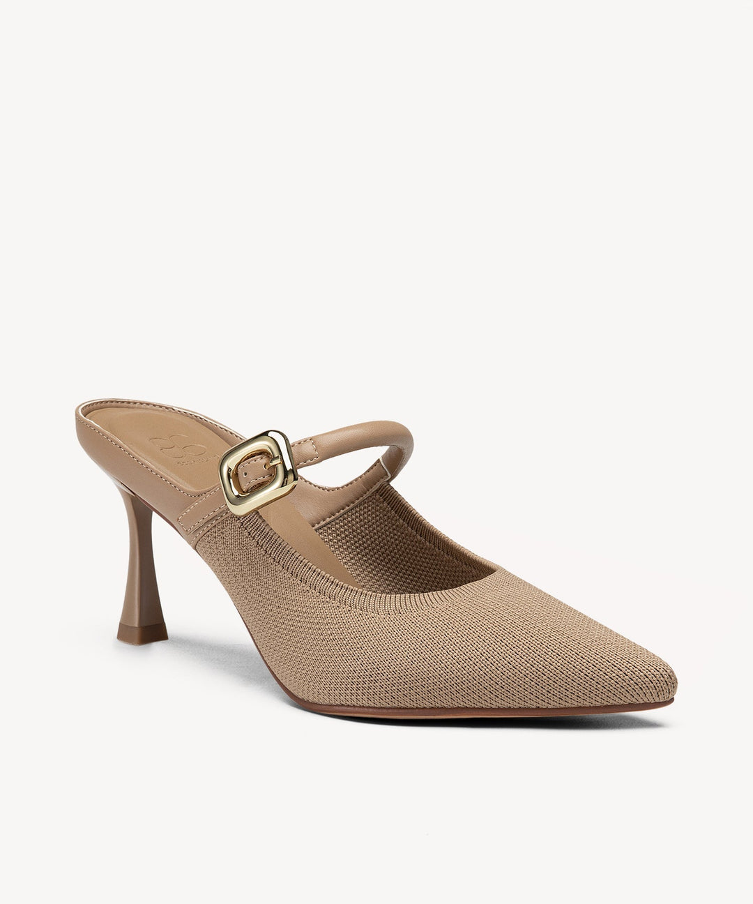 Brittanny Pointed Toe Heeled Mule