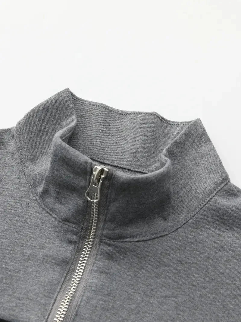 Brit & Boho™  | The Aspen Colorblock Quarter-Zip Brit & Boho | Fashion & Boutique