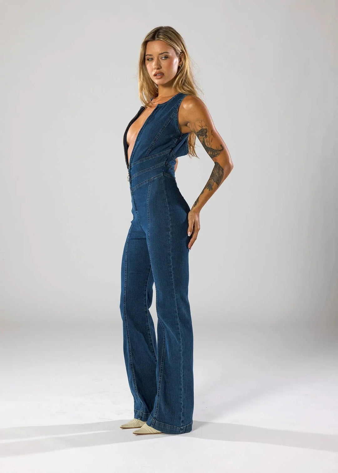 Brit & Boho™ I Merci Denim Jumsuit Brit & Boho | Fashion & Boutique