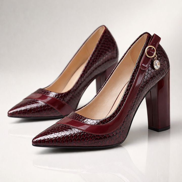 Kara Scale Heels