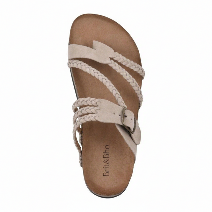 Hayleigh Braided Cork Sandals – Your Feet Called. They Want These.