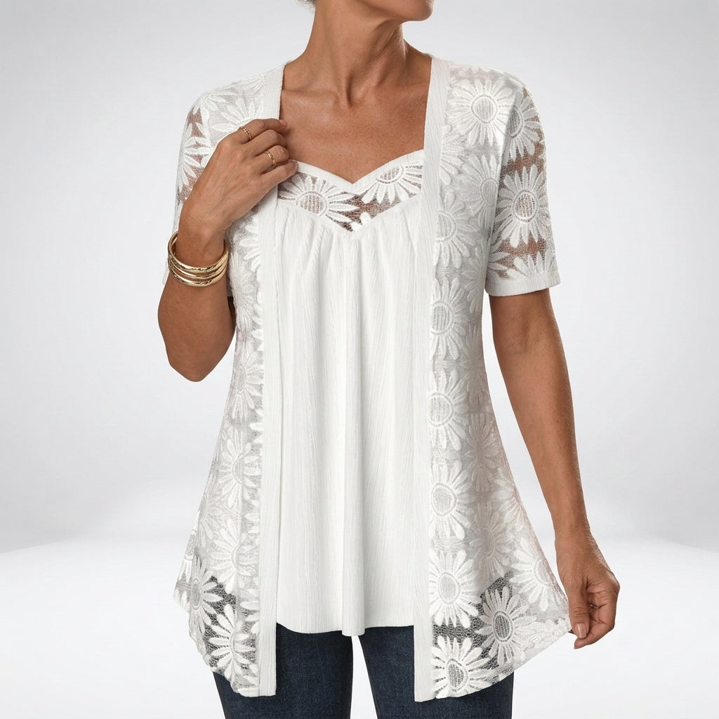 Ava™ Lace Blouse
