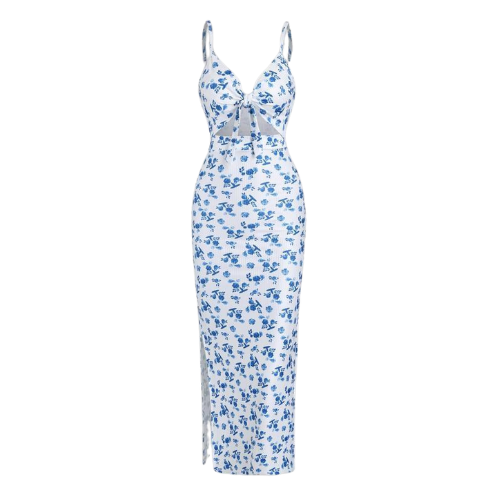 ROSE™ – Chic Knot Front Sleeveless Cami Dress