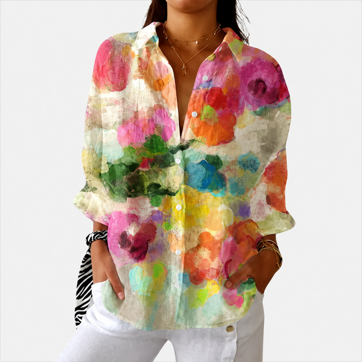 Scarlett™ Printed Everyday Blouse