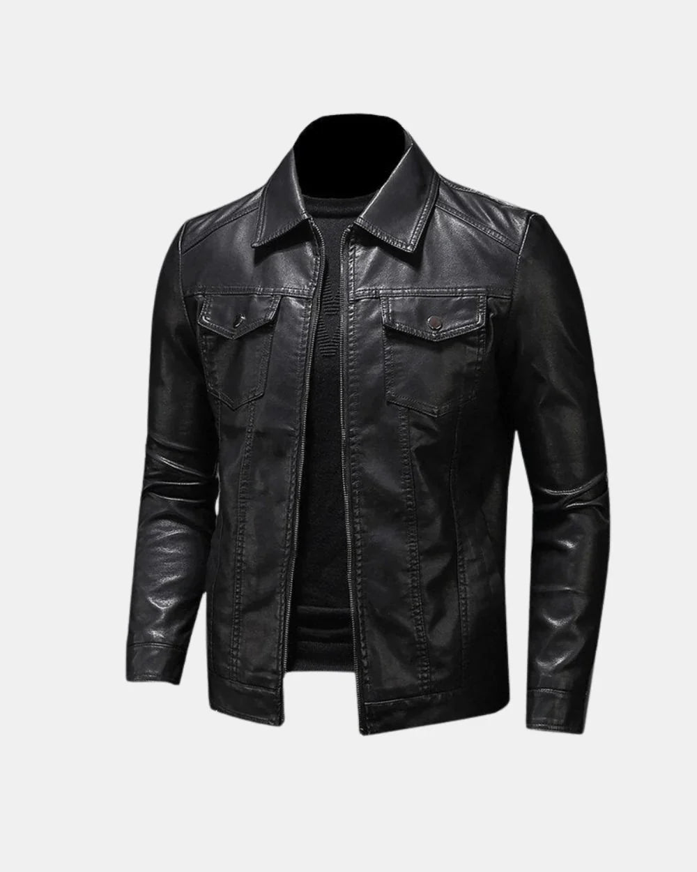 Brit & Boho™️ | Alexandro Vegan Leather Jacket Brit & Boho | Fashion & Boutique