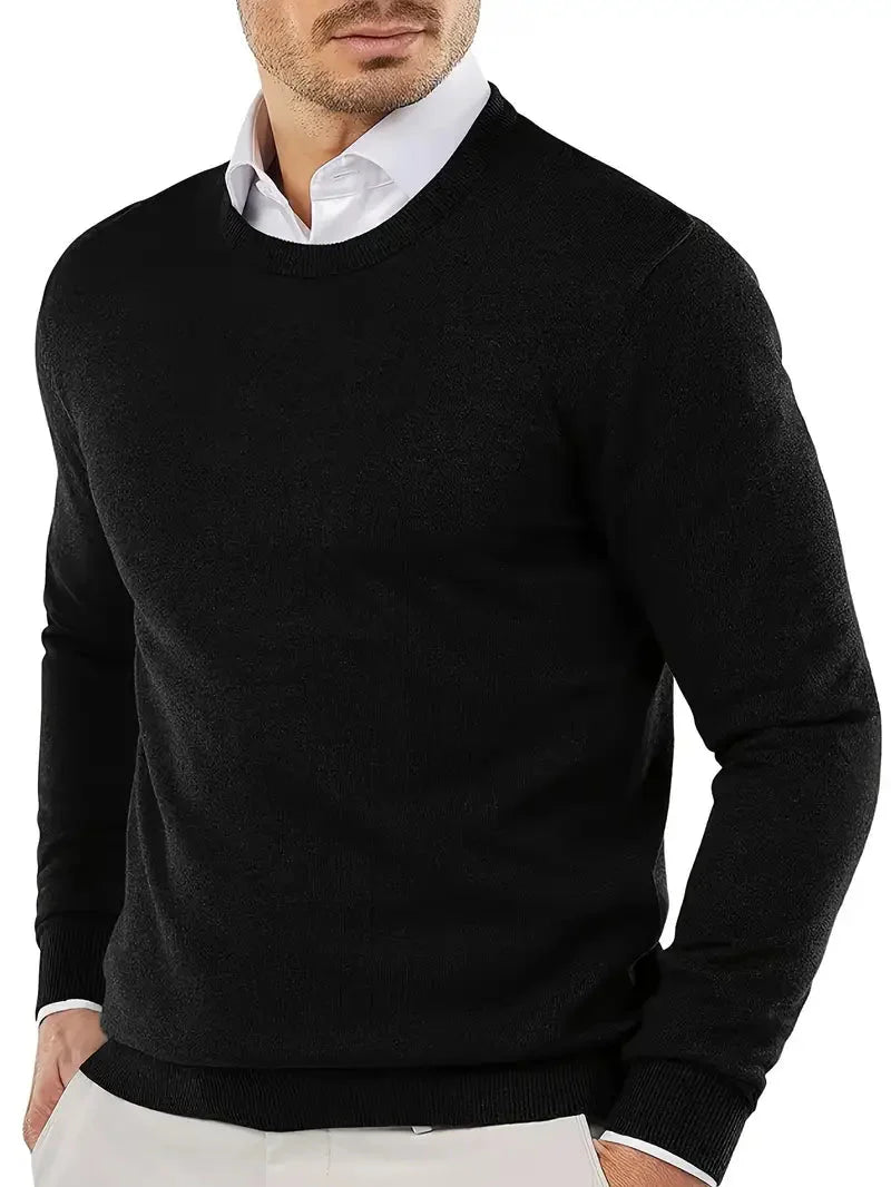 Brit & Boho™️ | Oliver Essential Knit Pullover Brit & Boho | Fashion & Boutique