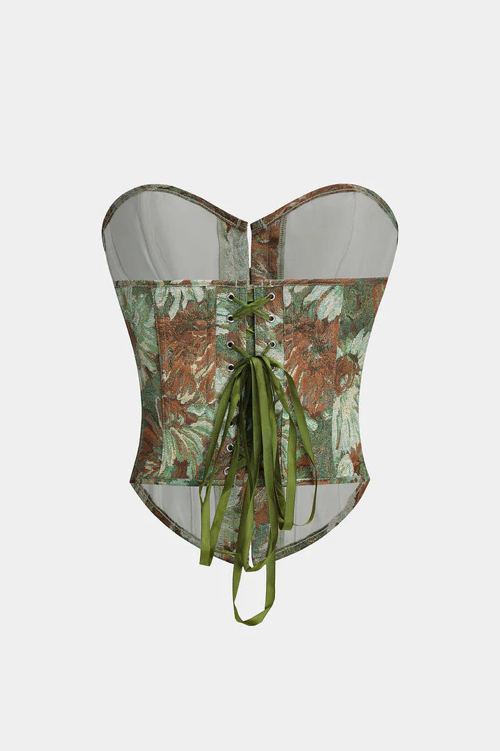 Brit & Boho™ I Kenshin Floral Strapless Tube Top Brit & Boho | Fashion & Boutique