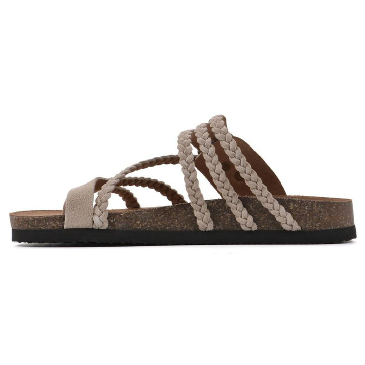 Hayleigh Braided Cork Sandals – Your Feet Called. They Want These.