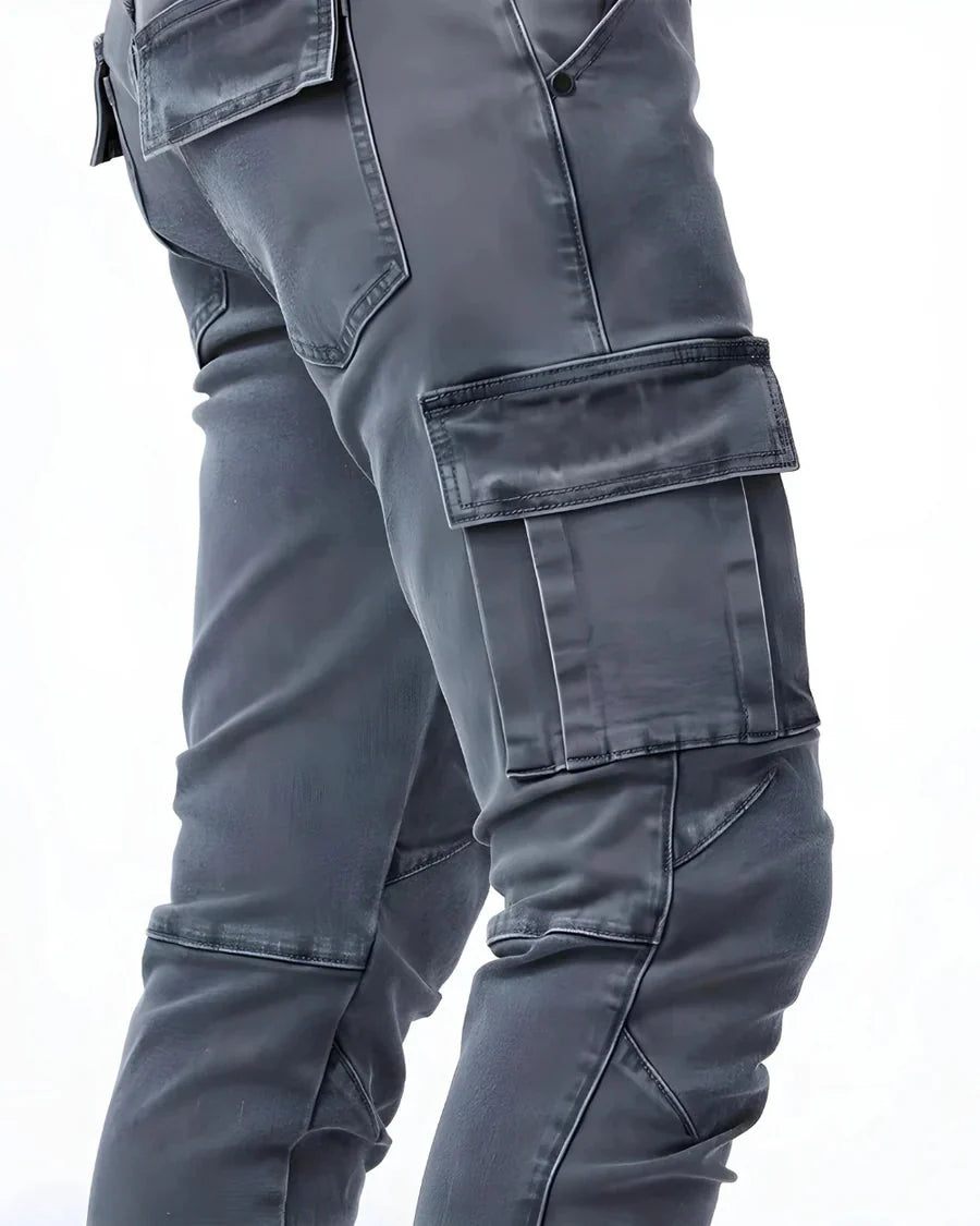 Brit & Boho™️ | Basic Cargo Stretch Pants Brit & Boho | Fashion & Boutique