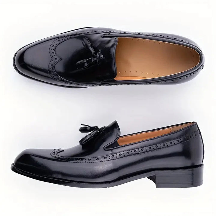 Brit & Boho™️ | Men's Retro Wingtip Tassel Shoes Brit & Boho | Fashion & Boutique