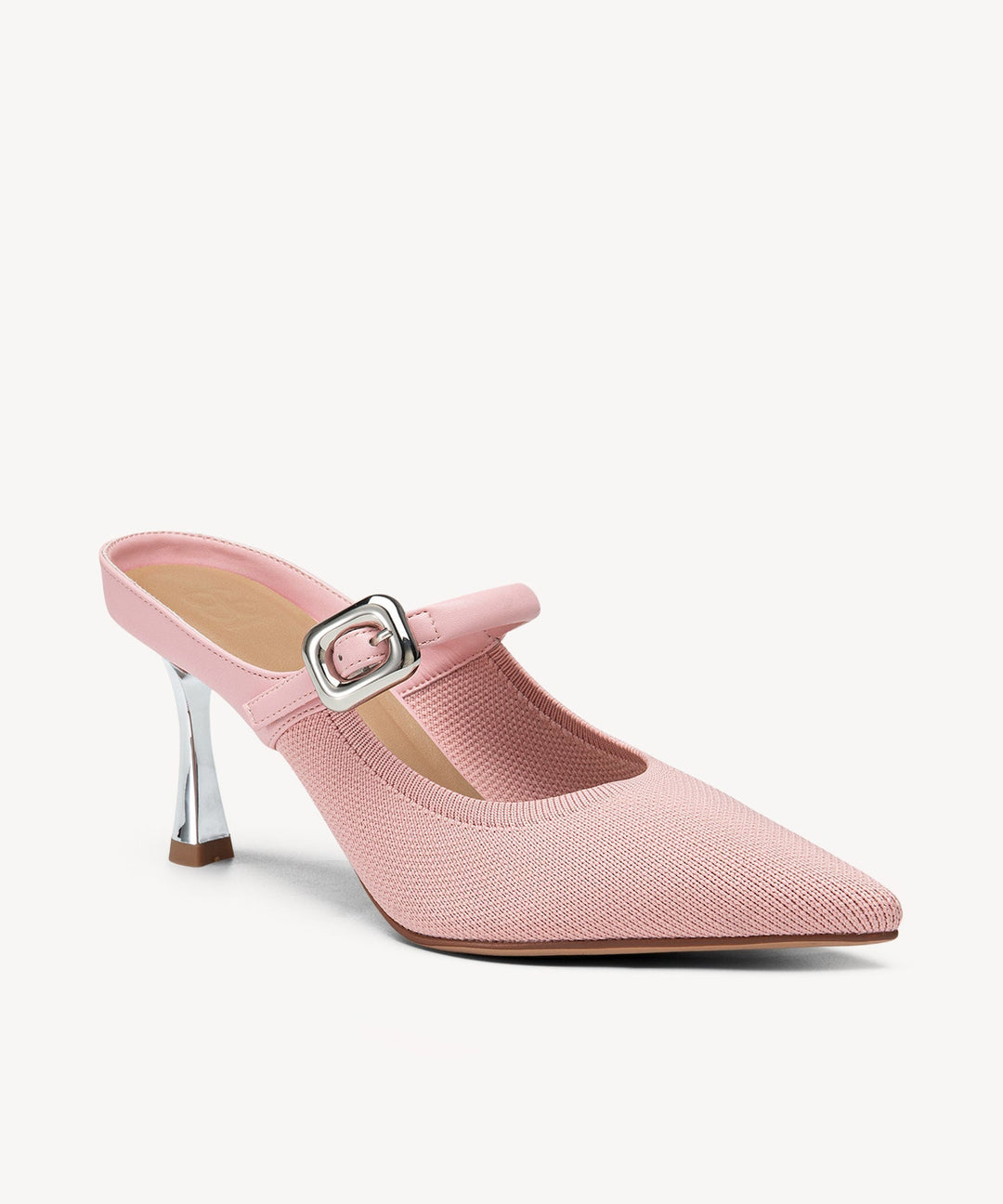 Brittanny Pointed Toe Heeled Mule