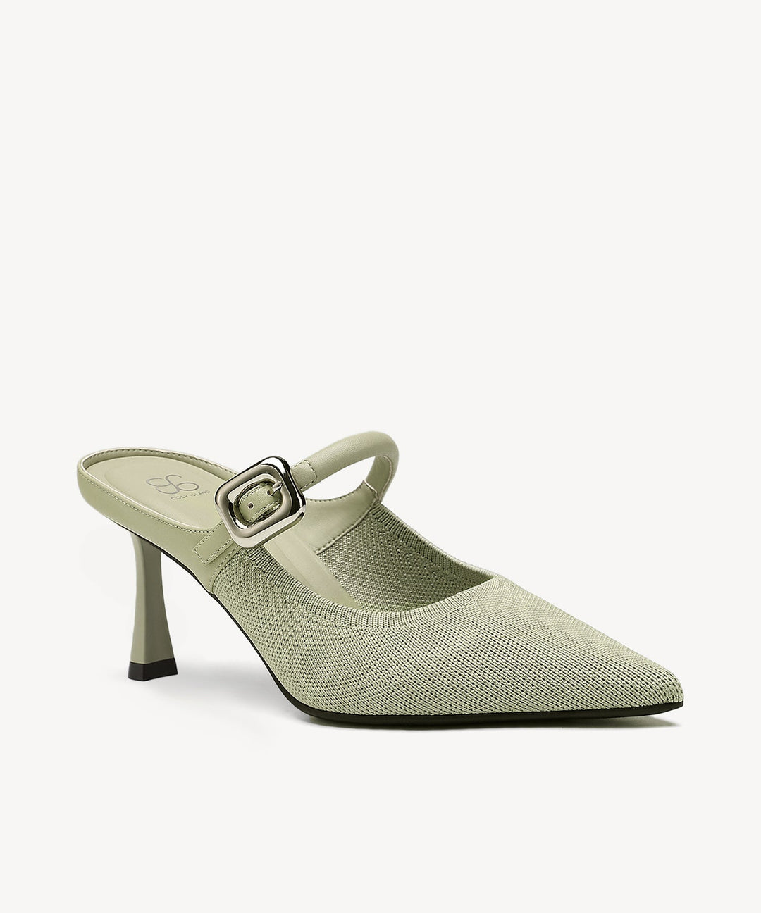 Brittanny Pointed Toe Heeled Mule