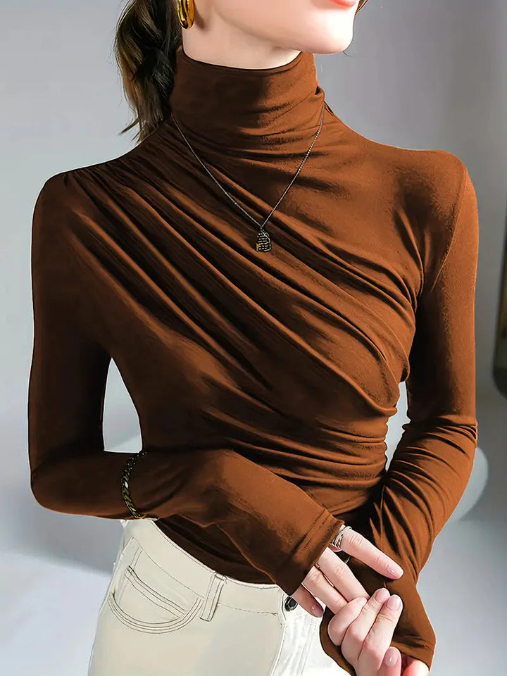 Brit & Boho™ I Sean Mock Neck T-Shirt Brit & Boho | Fashion & Boutique