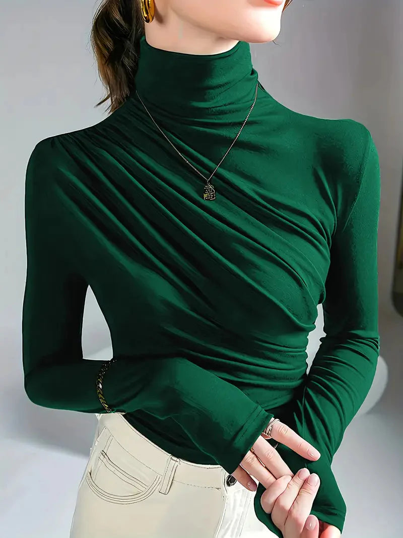 Brit & Boho™ I Sean Mock Neck T-Shirt Brit & Boho | Fashion & Boutique