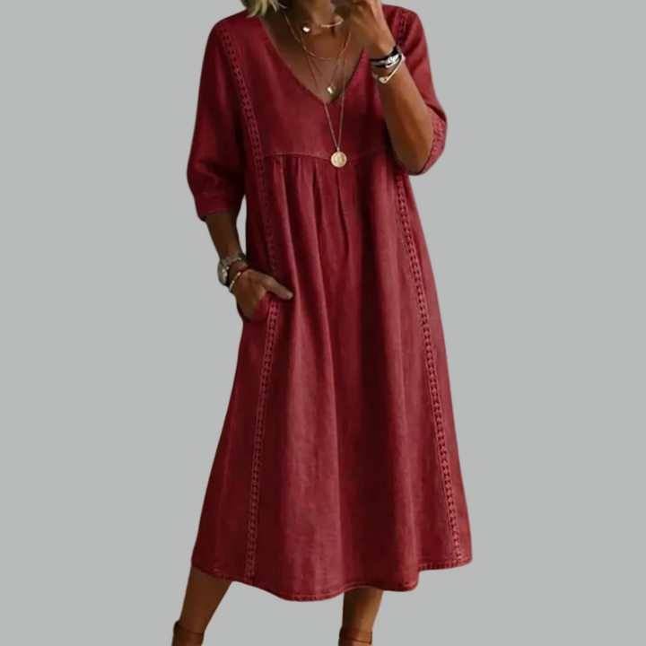Valerie™ Comfort Midi Dress