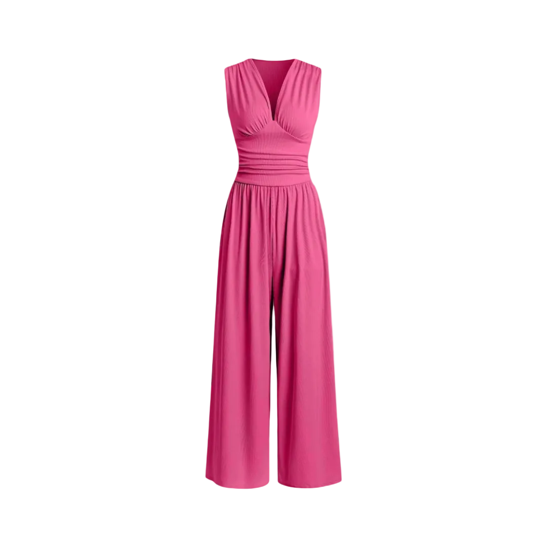 Vivian™ Elegant Wide-Leg Jumpsuit