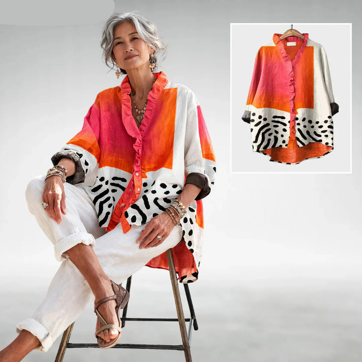 Sanelle™ Relaxed Print Blouse