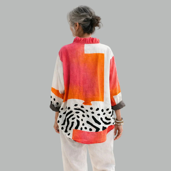 Sanelle™ Relaxed Print Blouse