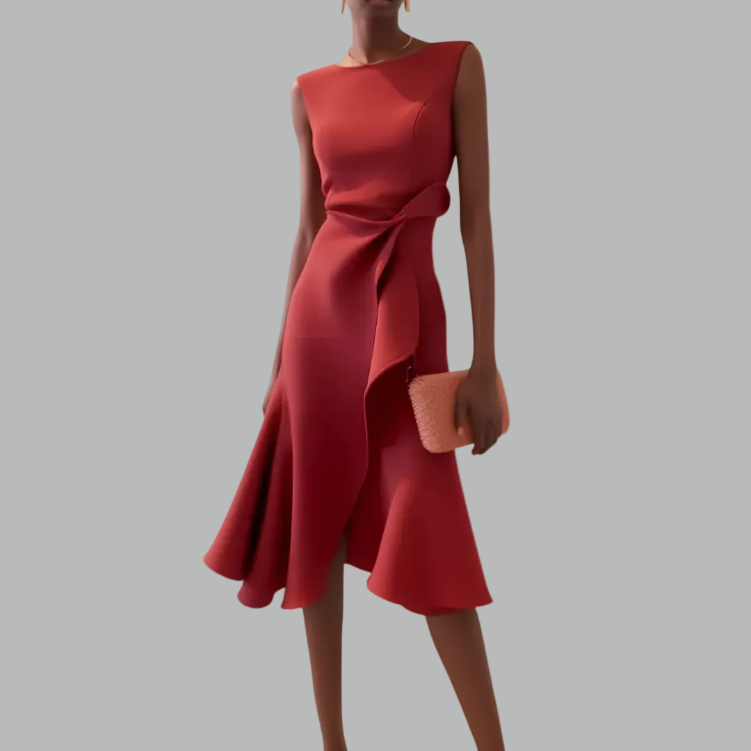 Erica™ Elegant Midi Dress