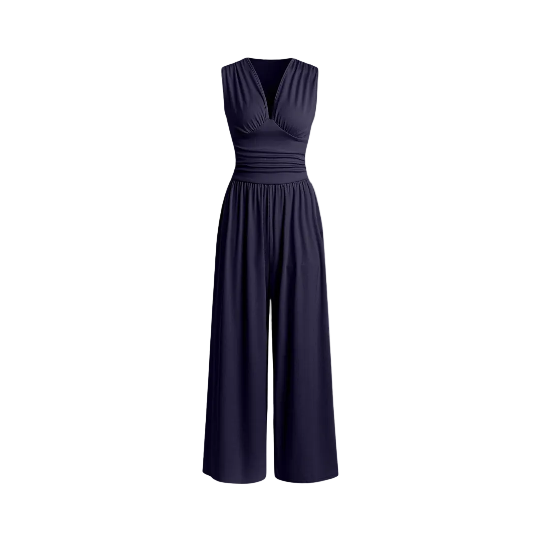 Vivian™ Elegant Wide-Leg Jumpsuit