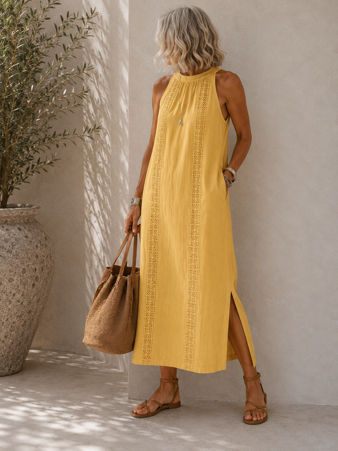 Alicia Relaxed Midi Dress