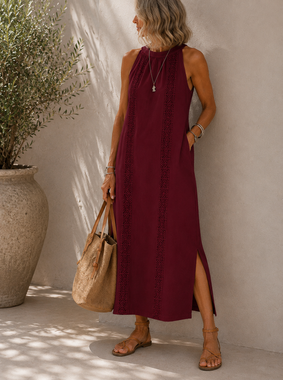 Alicia Relaxed Midi Dress
