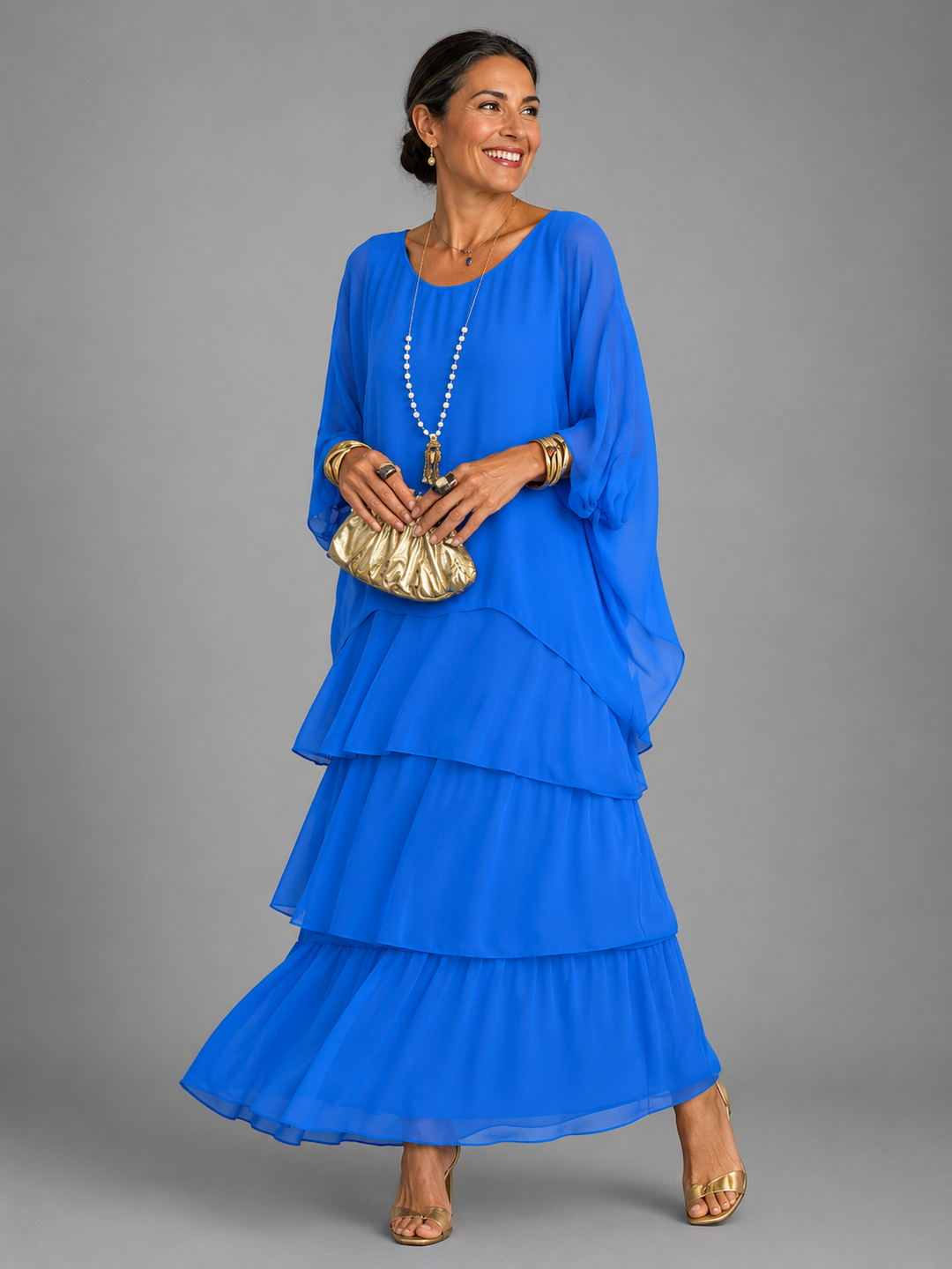 Lara™  | Elegant Flowing Maxi Dress