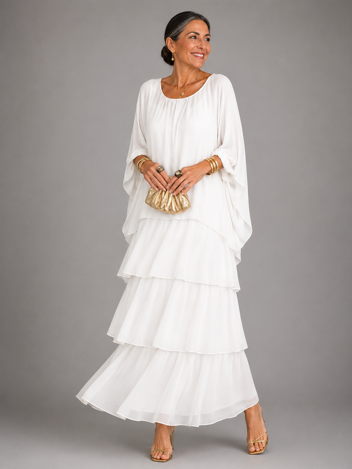 Lara™  | Elegant Flowing Maxi Dress