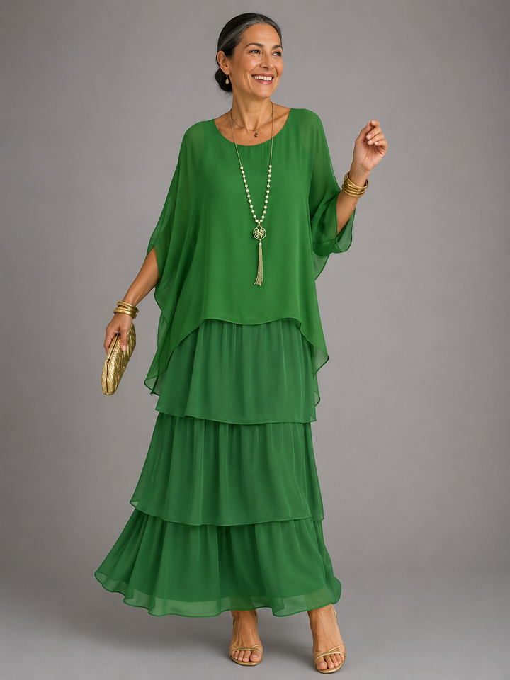 Lara™  | Elegant Flowing Maxi Dress