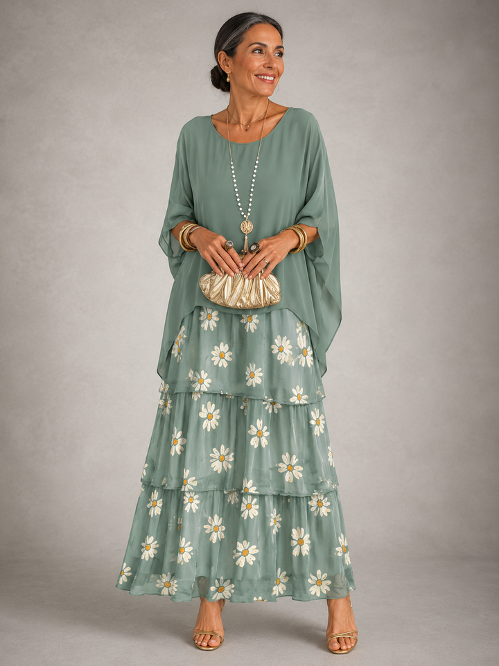Lara™  | Elegant Flowing Maxi Dress