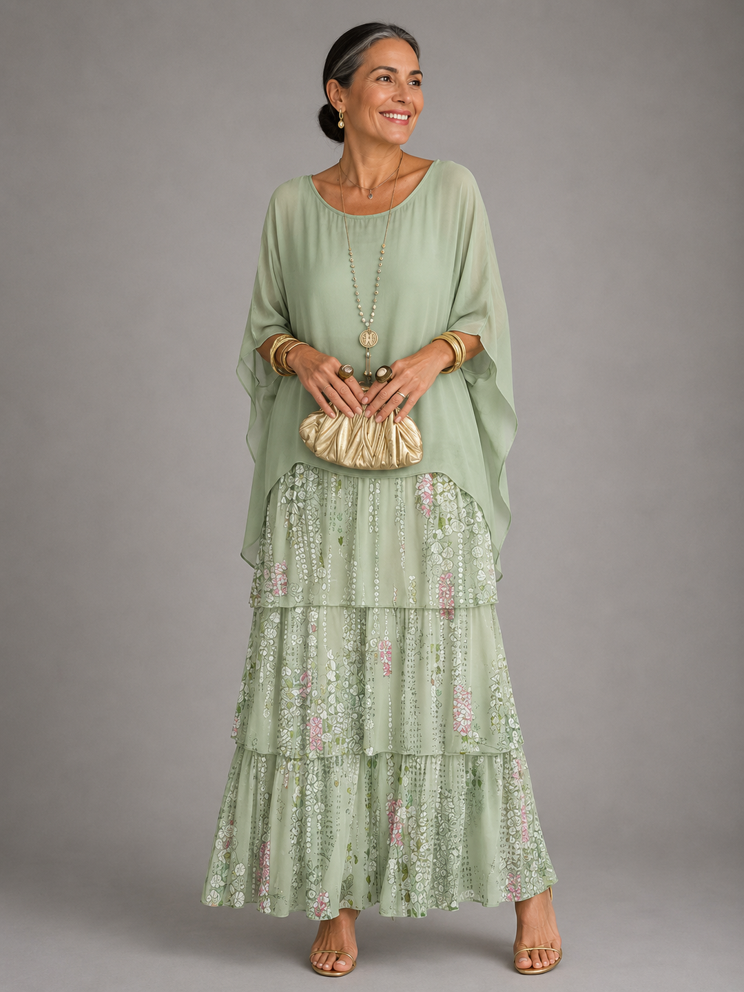 Lara™  | Elegant Flowing Maxi Dress