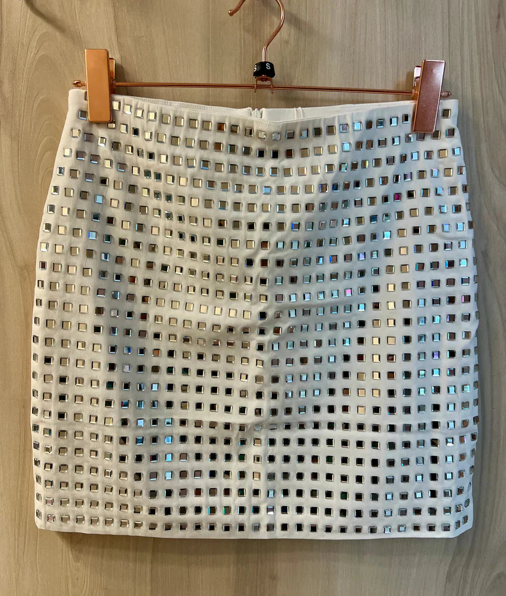 Brit & Boho™ I Francine Shine Skirt Brit & Boho | Fashion & Boutique