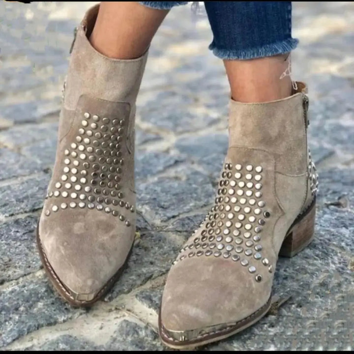 Aina™ | Studded Edge Boots