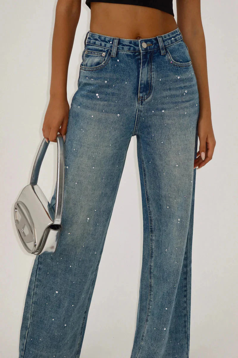 Brit & Boho™️ I Neslie Aqua Jeans Brit & Boho | Fashion & Boutique
