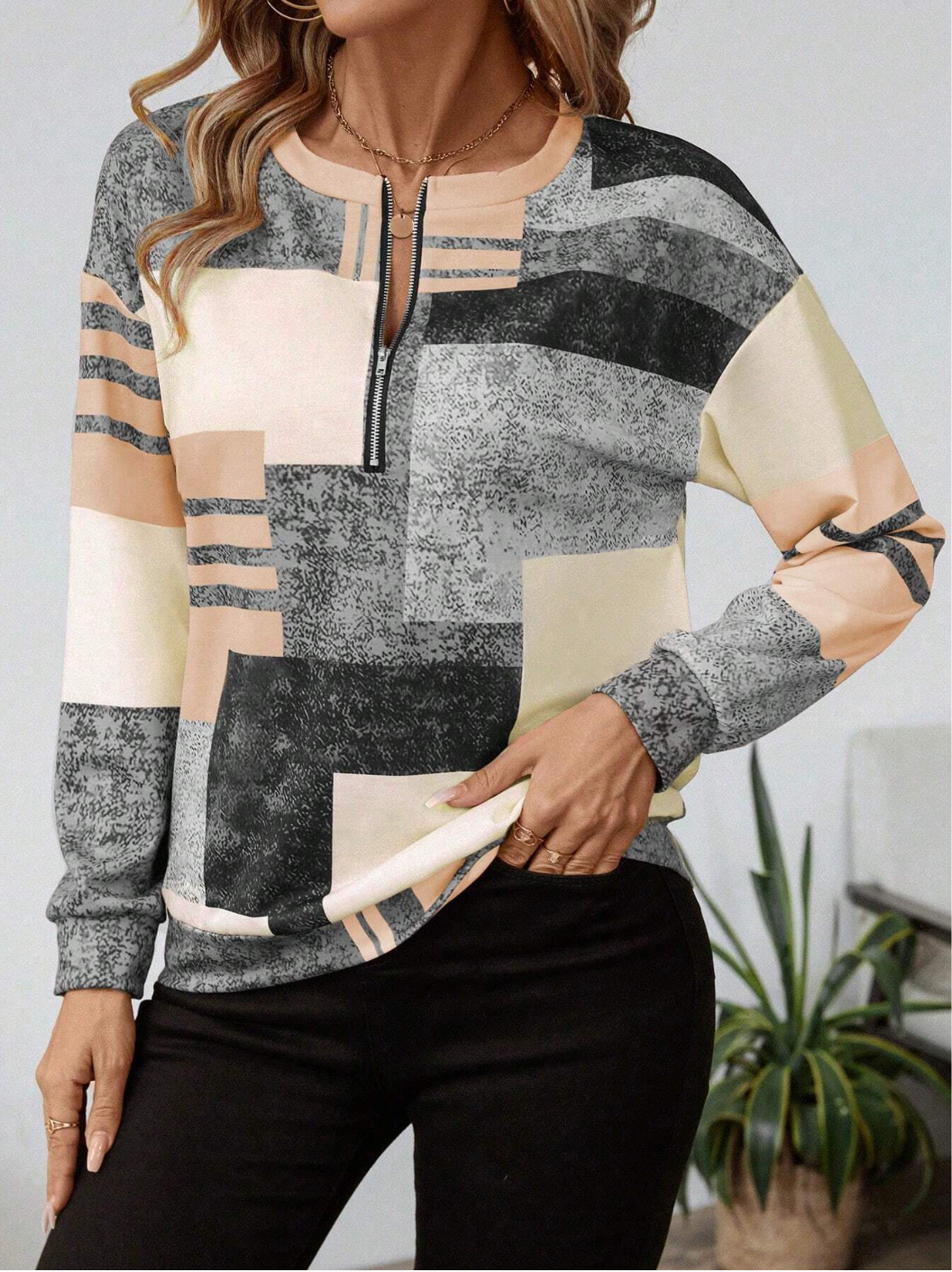 Amy | Half-Zip Pullover