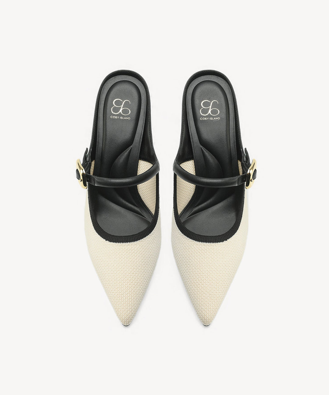Brittanny Pointed Toe Heeled Mule
