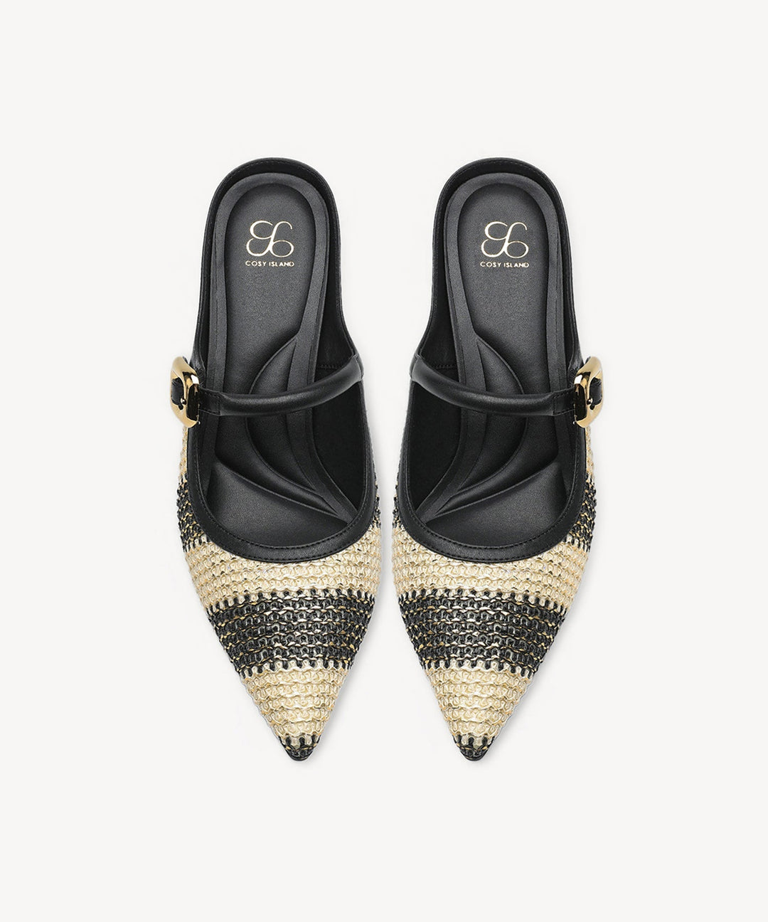 Brittanny Pointed Toe Heeled Mule