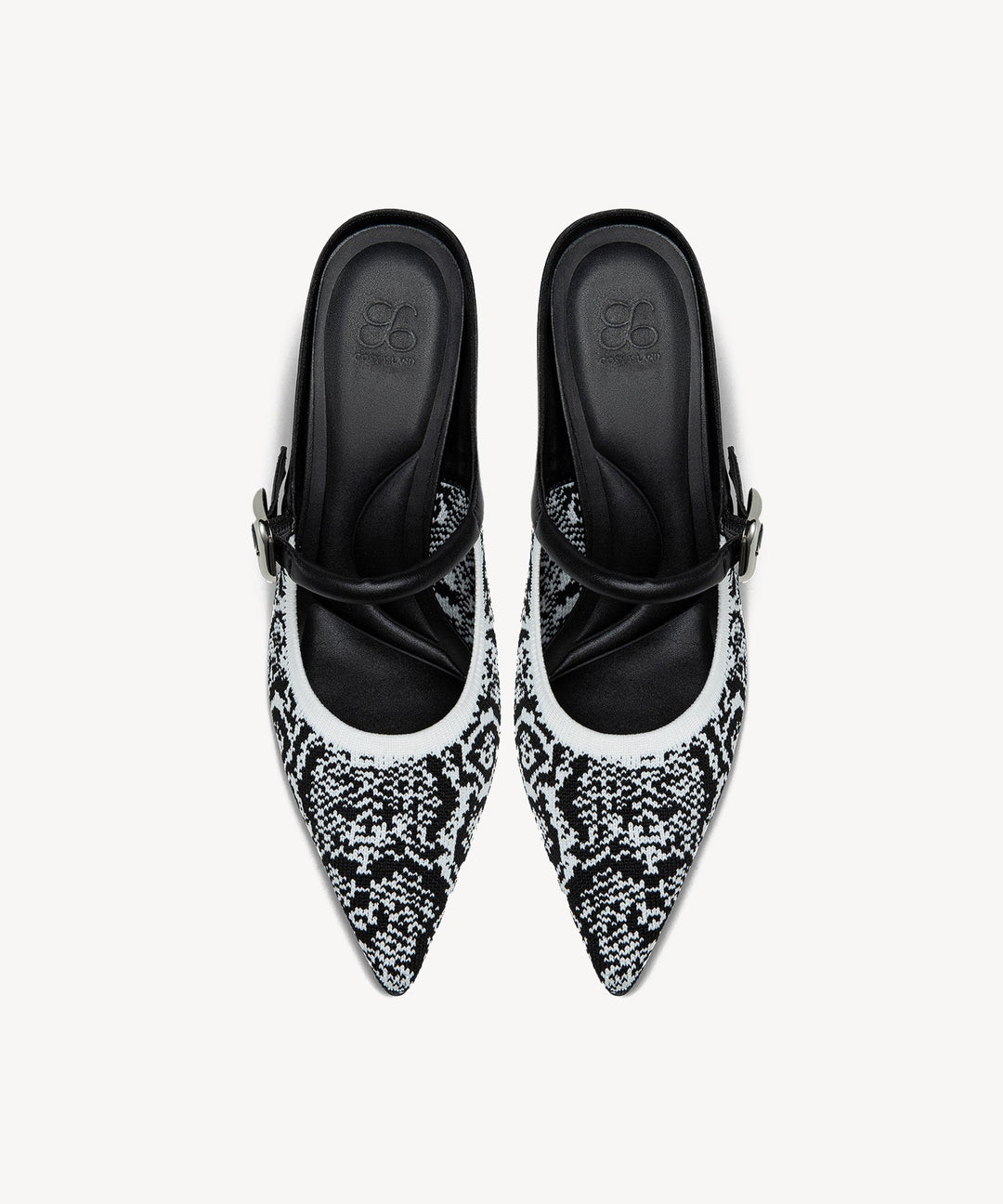 Brittanny Pointed Toe Heeled Mule