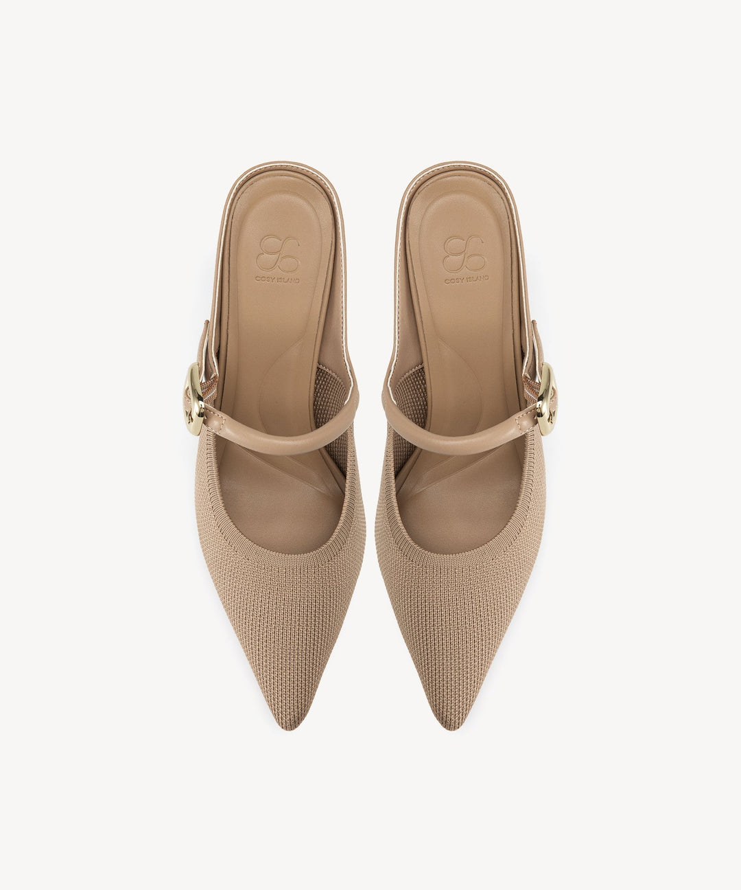 Brittanny Pointed Toe Heeled Mule