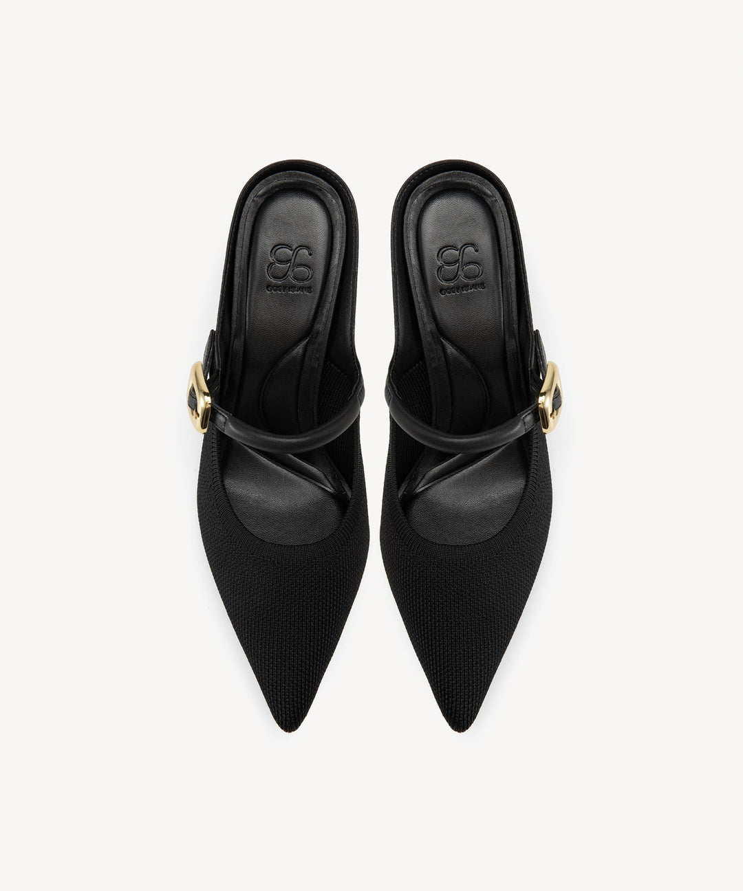 Brittanny Pointed Toe Heeled Mule