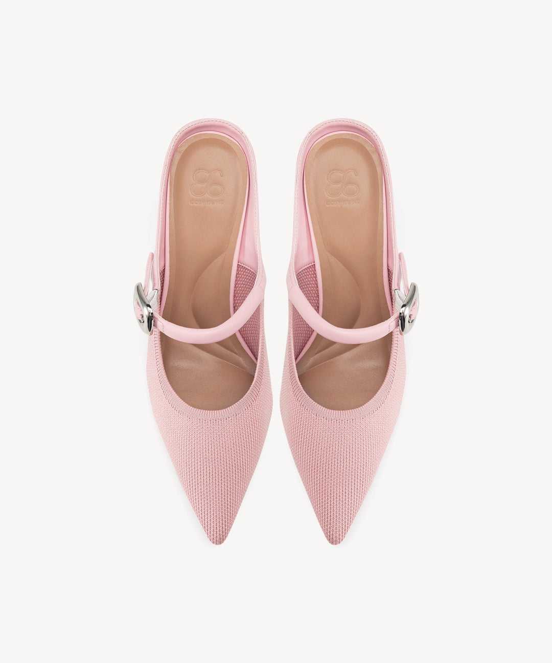 Brittanny Pointed Toe Heeled Mule