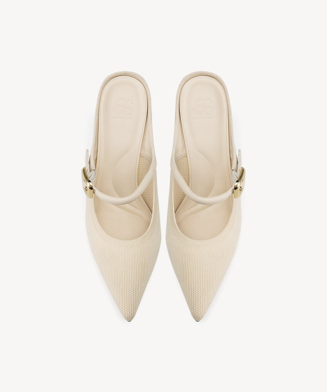 Brittanny Pointed Toe Heeled Mule